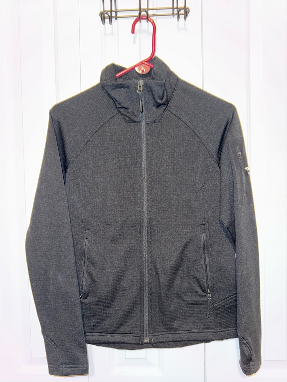 The North Face Black Lightweight Full-Zip Shirt Jacket